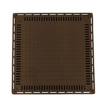 Tampa Casa de Máquina Piscina Lisa Simples Grelha 80x80cm M Tampa Casa de Máquina Piscina Lisa Simples Grelha 80x80cm M