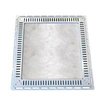 Tampa Casa Máquina Piscina Rebaixada Simples Grelha 80x80 B2