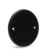Tampa Cega para Teto Redonda 4" Preta Sleek Margirius Tampa Cega para Teto Redonda 4" Preta Sleek Margirius