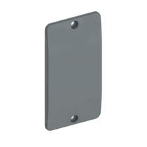 Tampa Cega Pvc 1/2 3/4 Para Condulete Cinza Masster Tampa Cega Pvc 1/2 3/4 Para Condulete Cinza Masster