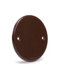 Tampa Cega Redonda 3'' Marrom Sleek Margirius