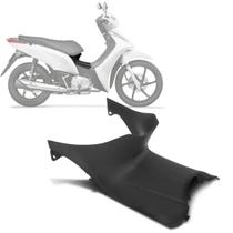 Tampa Central Protetor De Pernas Moto Honda Biz 125 Ks Es + 2011 a 2017 Cromo Forte