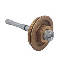 Tampa com eixo hydra luxo/master h80 1.1/4 deca 4312.320