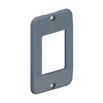 Tampa Condulete 3 Teclas PVC 1/2" e 3/4" CINZA MASSTER