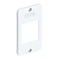 Tampa Condulete PVC Branca 1 Polegada com 2 Teclas INPOL Tampa Condulete PVC Branca 1 Polegada com 2 Teclas INPOL