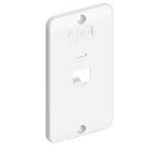 Tampa condulete pvc branca 1 rj45 3/4 inpol Tampa condulete pvc branca 1 rj45 3/4 inpol