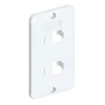 Tampa Condulete PVC Branca 2 RJ45 1 Polegada INPOL Tampa Condulete PVC Branca 2 RJ45 1 Polegada INPOL