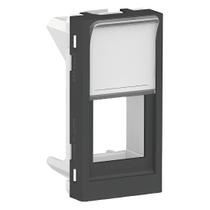 Tampa Conector Rj45 Keystone 1M Grafite Orion Schneider Tampa Conector Rj45 Keystone 1M Grafite Orion Schneider