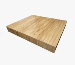 Tampa Cooktop 4 Bocas 4 lados fechados MDF Madeirado 51x60