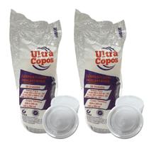 Tampa Copo 400Ml 500Ml Copo Isopor 240/300Ml S/Furo C/100