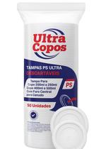Tampa Copo TermicoTransparente 180ml 50un. Tampa Copo TermicoTransparente 180ml 50un.