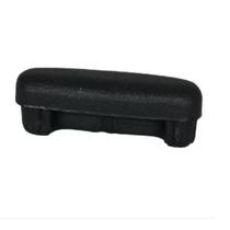 Tampa corrimao nylon chata escada perfil preto kit 2un Tampa corrimao nylon chata escada perfil preto kit 2un