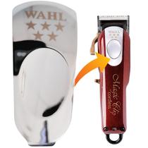 Tampa Cromada Orignal De Reposição Para Carcaça Da Máquina Wahl Magic Clip Original Nova