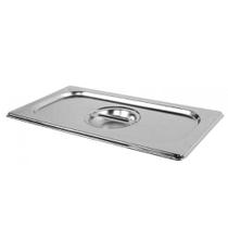 Tampa Cuba Gastronômica GN 1/3 Inox Haut 32x17cm Aço Inox de Alta Qualidade para Buffet Tampa Cuba Gastronômica GN 1/3 Inox Haut 32x17cm Aço Inox de Alta Qualidade para Buffet