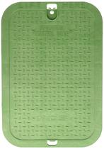 Tampa da caixa de válvulas NDS 113C Series 12x17, verde, design durável