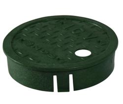 Tampa da caixa de válvulas NDS ICV verde 15,24 cm redonda econômica Tampa da caixa de válvulas NDS ICV verde 15,24 cm redonda econômica