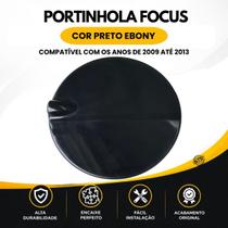 Tampa da Portinhola de combustível gasolina da Focus Pintura Cor Preto Ebony 2009 A 2013