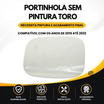 Tampa da Portinhola de combustível gasolina da Toro SEM PINTURA NECESSITA ACABAMENTO 2016 A 2022