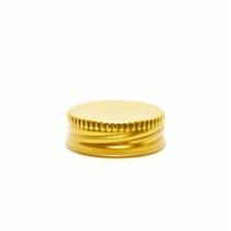 Tampa de Alumínio Dourado Long Neck PCT 100 Un Tampa de Alumínio Dourado Long Neck PCT 100 Un