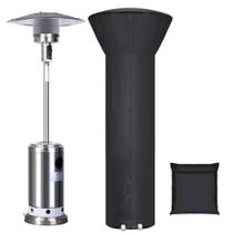 Tampa de aquecedor de pátio Hualedi à prova d'água à prova de poeira 227x89x48cm Tampa de aquecedor de pátio Hualedi à prova d'água à prova de poeira 227x89x48cm