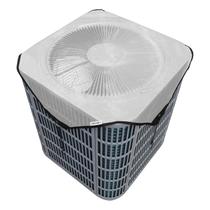 Tampa de ar condicionado COVERTIFY em malha 66x66 cm cinza