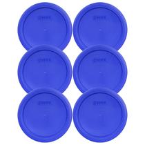 Tampa de armazenamento de alimentos Pyrex 7201-PC 4 xícaras Cadet Blue Plastic x6 Tampa de armazenamento de alimentos Pyrex 7201-PC 4 xícaras Cadet Blue Plastic x6