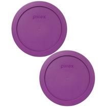 Tampa de armazenamento de alimentos Pyrex 7201-PC 4 xícaras Thistle Purple x2 Tampa de armazenamento de alimentos Pyrex 7201-PC 4 xícaras Thistle Purple x2
