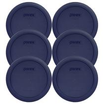 Tampa de armazenamento de alimentos Pyrex 7201-PC de 4 xícaras de plástico azul marinho x6 Tampa de armazenamento de alimentos Pyrex 7201-PC de 4 xícaras de plástico azul marinho x6