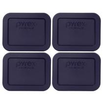 Tampa de armazenamento de alimentos Pyrex 7213-PC 450 ml azul escuro para 1,9 xícara Tampa de armazenamento de alimentos Pyrex 7213-PC 450 ml azul escuro para 1,9 xícara