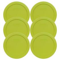 Tampa de armazenamento Pyrex 7201-PC 4 xícaras de plástico verde edamame x6