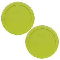 Tampa de armazenamento Pyrex 7201-PC 950 ml Edamame Green Plastic, pacote com 2 unidades Tampa de armazenamento Pyrex 7201-PC 950 ml Edamame Green Plastic, pacote com 2 unidades