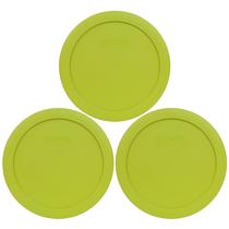 Tampa de armazenamento Pyrex 7201-PC Edamame Green para prato de 950 ml, pacote com 3 Tampa de armazenamento Pyrex 7201-PC Edamame Green para prato de 950 ml, pacote com 3