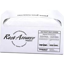 Tampa de assento sanitário Impact Products Rest Assured White 1000/caixa