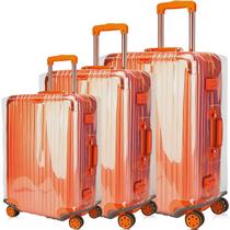 Tampa de Bagagem GigabitBest - Transparente PVC - 20/24/28 Polegadas - Espessada