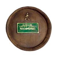 Tampa De Barril Artesanal Alto Relevo Whisky Green Label Tampa De Barril Artesanal Alto Relevo Whisky Green Label