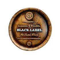 Tampa De Barril Média Alto Relevo Whisky Black Label