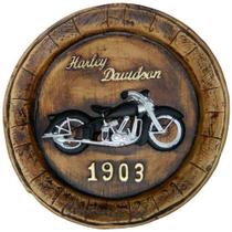 Tampa de Barril Rústica Grande em Alto Relevo Decor - HD 1903 Tampa de Barril Rústica Grande em Alto Relevo Decor - HD 1903