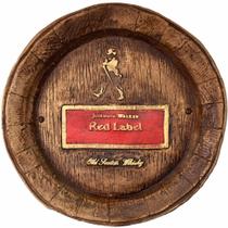 Tampa de Barril Rústica Grande em Alto Relevo Decor - Whisky Red Label Tampa de Barril Rústica Grande em Alto Relevo Decor - Whisky Red Label