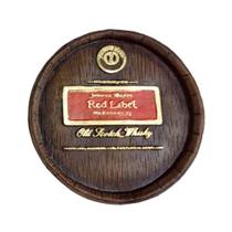 Tampa de Barril Rústica Média em Alto Relevo Decor - Whisky Red Label