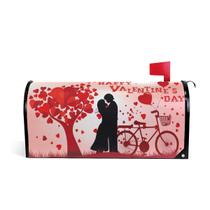 Tampa de caixa de correio Alaza Valentine's Day Magnetic PVC