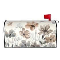 Tampa de caixa de correio Sphragiyn Floral Aquarela para decoração de jardim Tampa de caixa de correio Sphragiyn Floral Aquarela para decoração de jardim