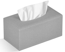 Tampa de caixa de lenços Colylan Retangular Suporte de Caixa de Lenços Cinza
