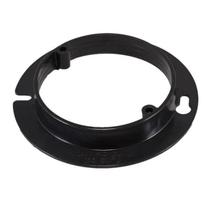 Tampa de caixa elétrica Cantex 1-Gang Round Black PVC 10 cm Tampa de caixa elétrica Cantex 1-Gang Round Black PVC 10 cm