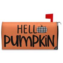 Tampa de caixa postal Wamika Hello Pumpkin Tamanho padrão 53x46cm Tampa de caixa postal Wamika Hello Pumpkin Tamanho padrão 53x46cm