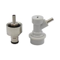Tampa De Carbonatação Em Aço Inoxidável Com Conexão Ball Lock Para Barril, 5/16'' Barb Para Cerveja Tampa De Carbonatação Em Aço Inoxidável Com Conexão Ball Lock Para Barril, 5/16'' Barb Para Cerveja
