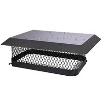 Tampa de chaminé CLLOMAGY 23x46 cm Tampa de aço galvanizado Tampa de chaminé CLLOMAGY 23x46 cm Tampa de aço galvanizado
