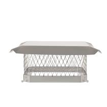 Tampa de chaminé HY-C Shelter 13 x 13 cm em aço inoxidável Tampa de chaminé HY-C Shelter 13 x 13 cm em aço inoxidável