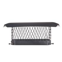 Tampa de chaminé HY-C Shelter 9x13 em aço galvanizado de combustão única Tampa de chaminé HY-C Shelter 9x13 em aço galvanizado de combustão única