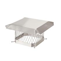 Tampa de chaminé HY-C Shelter 9x9 em aço inoxidável Tampa de chaminé HY-C Shelter 9x9 em aço inoxidável