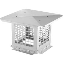 Tampa de chaminé VEVOR 23 x 23 cm Aço Inoxidável 304 Prateado Tampa de chaminé VEVOR 23 x 23 cm Aço Inoxidável 304 Prateado